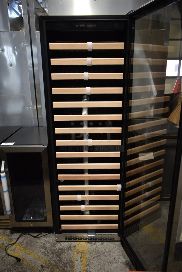 BRAND NEW SCRATCH AND DENT! Whynter BWR-1662SD 166 Bottle Built-in Stainless Steel Compressor Wine Refrigerator Merchandiser. 115 Volts, 1 Phase. Tested and Working! - Image 4 of 5