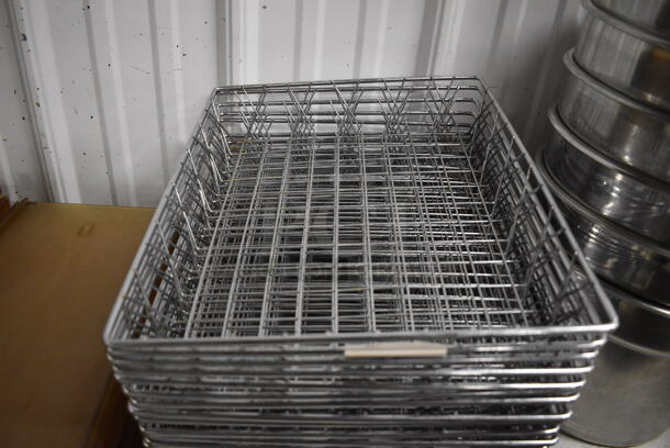 24 Metal Wire Baskets. 11.5x14x2. 24 Times Your Bid! - Image 2 of 3