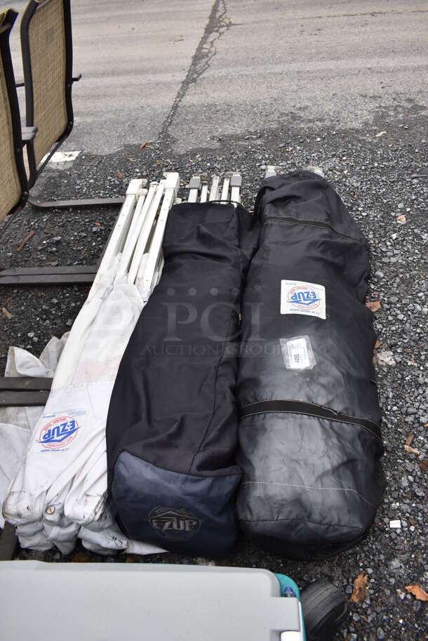 3 EZ Up Pop Up Tents. 10x10x64. 3 Times Your Bid! - Image 4 of 4