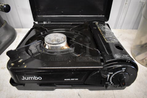 Update PC-1013 Metal Countertop Butane Powered Single Burner Range in Hard Case. 12x13x4.5