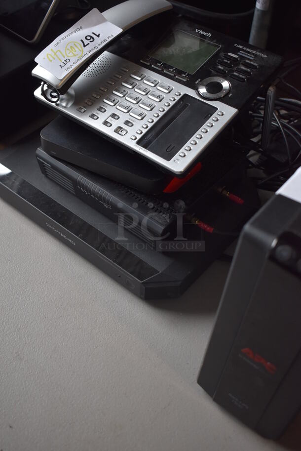 ALL ONE MONEY! Lot of 4 Various Items Including Vtech Telephone, Cisco Meraki Z3, Cradlepoint Router and CBR-T Router. - Image 3 of 9
