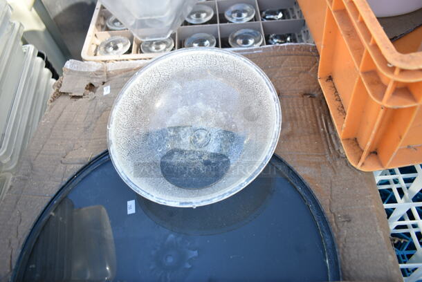 PALLET LOT of Various Items Including Dish Caddies, Orange Bin and Poly Buckets - Image 7 of 9