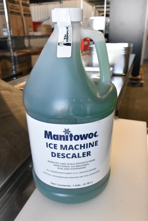 TIER LOT of BRAND NEW SCRATCH AND DENT! Jugs Including 999AUTODET1G Advantage Automatic Warewashing Detergent, Noble 999LOTEMPSAN1G Low Temp Sanitizer, Manitowoc Ice Machine Descaler, ConvoClean forte Cleaner,  Noble 147RESOLUTN Resolution Liquid Machine Detergent - Image 6 of 12