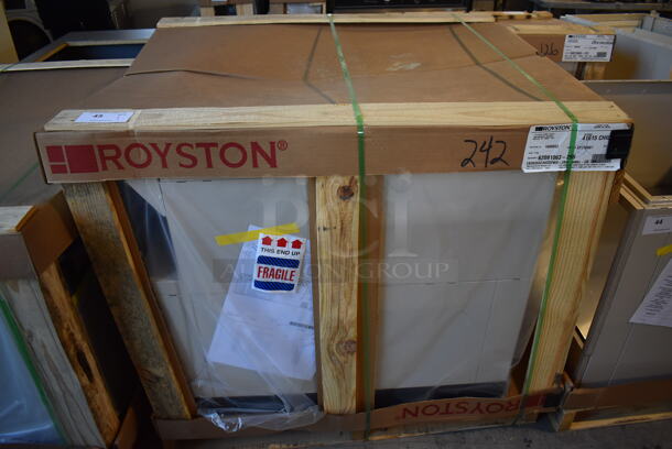 BRAND NEW IN CRATE! Royston 62091063-296 Metal Soda Station w/ 4 Cup Dispensers and 2 Doors. 36x35x32 - Image 2 of 6