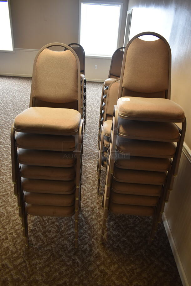 34 Metal Stackable Banquet Dining Height Chairs. 34 Times Your Bid! (ballroom) - Image 3 of 5
