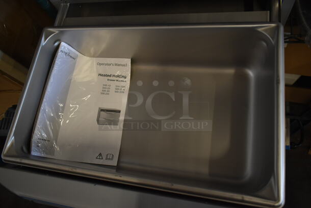 BRAND NEW SCRATCH AND DENT! 2023 Alto Shaam 500-1D Stainless Steel Commercial Single Drawer Warming Drawer. 120 Volts, 1 Phase. Tested and Working! - Image 5 of 7