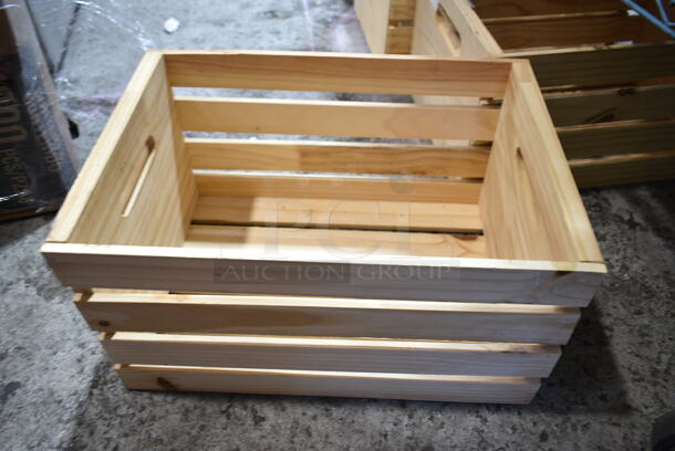 3 Wooden Crates. 3 Times Your Bid! - Image 4 of 4