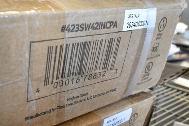 2 BRAND NEW SCRATCH AND DENT! Items Including ServIt 423SW42TCPA 42" Strip Warmer with Single Toggle Control and Cord and ServIt 423SW42INCPA 42" Strip Warmer with Single Adjustable Infinite Control and Cord. 120 Volts, 1 Phase. 2 Times Your Bid!  - Image 4 of 5