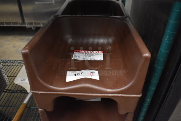 4 Brown Poly Booster Seats. 12.5x11.5x9.5. 4 Times Your Bid! - Image 3 of 4