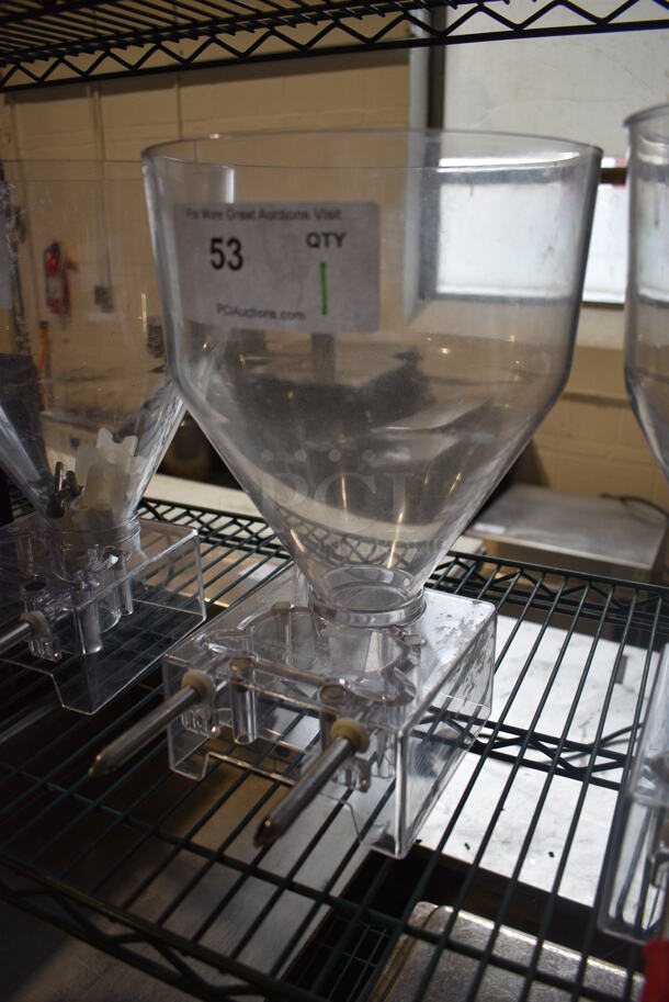 Donut Pastry Filler Hopper. Missing Lid. Goes GREAT w/ Item 51! 9x13x13 - Image 2 of 5