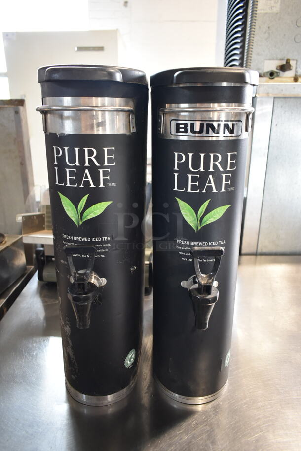 2 Bunn TDO-N-3.5 Stainless Steel Commercial Beverage Holder Dispensers. 2 Times Your Bid! - Image 1 of 7