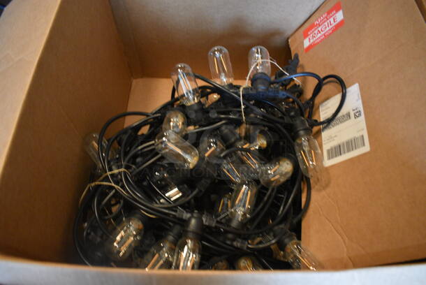 ALL ONE MONEY! Lot of 7 Boxes of Various Lights! BUYER MUST REMOVE. (Susquehanna Ale House)