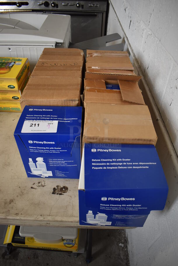 9 BRAND NEW! Pitney Bowes Deluxe Cleaning Kits. 9 Times Your Bid! - Image 2 of 8