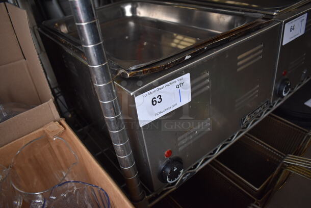 2010 Adcraft FW-1200WF Stainless Steel Commercial Countertop Food Warmer. 120 Volts, 1 Phase. 14.5x23x9. Tested and Working! - Image 3 of 5