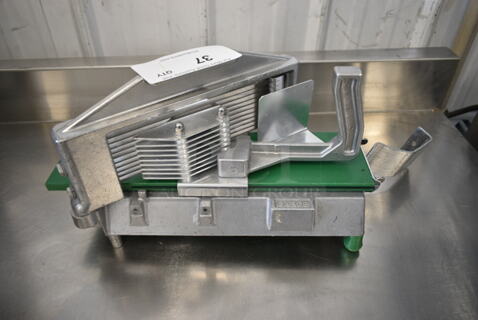 Garde Metal Countertop Tomato Slicer. 