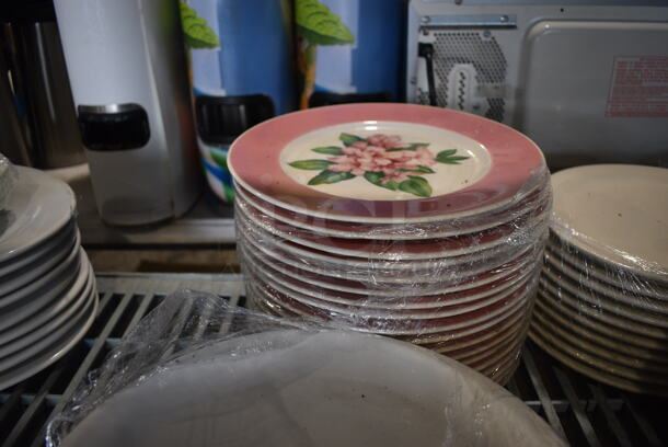 ALL ONE MONEY! Lot of 84 Various White Ceramic Plates - Image 3 of 7