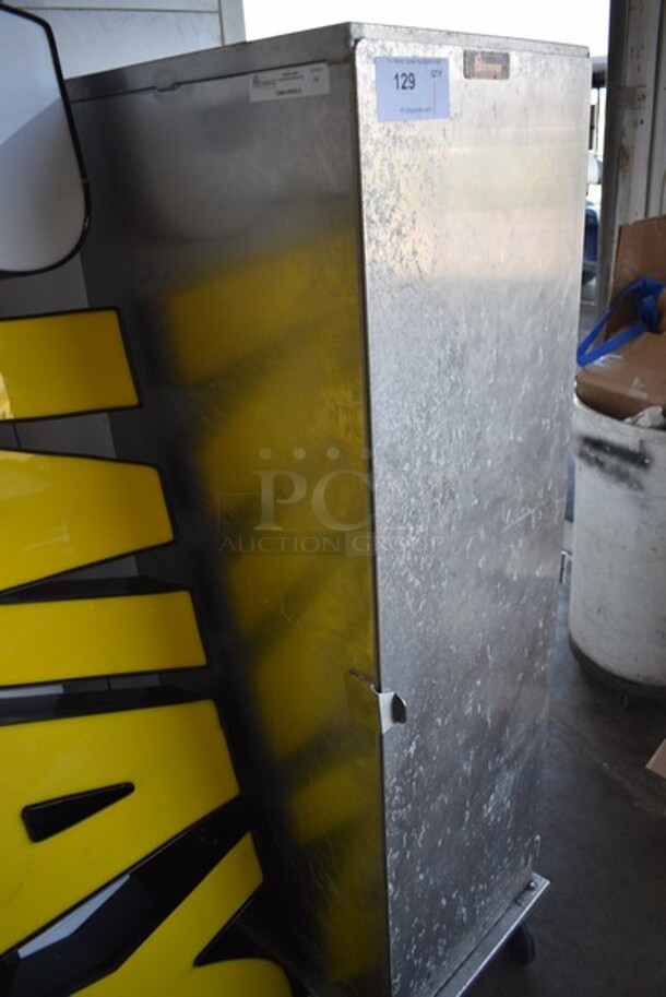 2014 Lockwood Model CA60-RR25-C Metal Commercial Enclosed Pan Transport Rack on Commercial Casters. 17.5x21.5x59.5. - Image 4 of 5