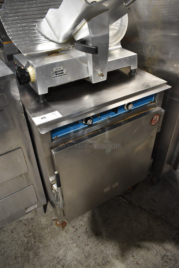 Alto Shaam Stainless Steel Commercial Heated Holding Cabinet on Commercial Casters.  Cannot Test Due To Plug Style - Image 3 of 5