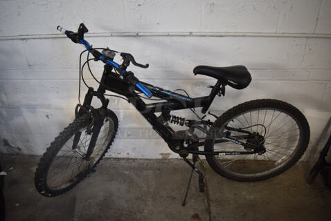 Next Black Metal Mountain Bicycle. 24x66x40