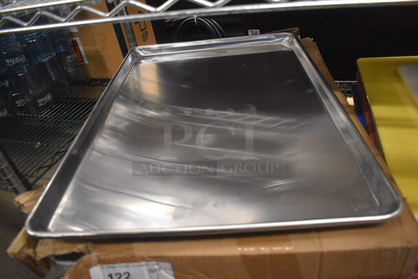 12 BRAND NEW IN BOX! Winco ALPX-1826 Metal Full Size Baking Pans. 18x26x1. 12 Times Your Bid! - Image 1 of 4