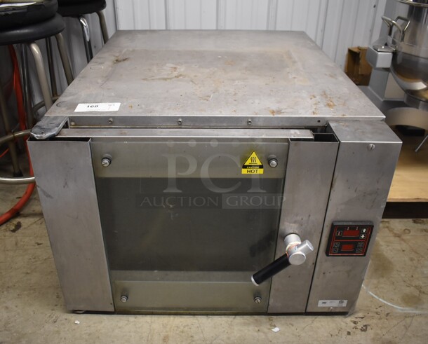 2018 Eurofours FVU-0412SK00 Stainless Steel Commercial Electric Powered Oven. 208-240 Volts. 31x41x21