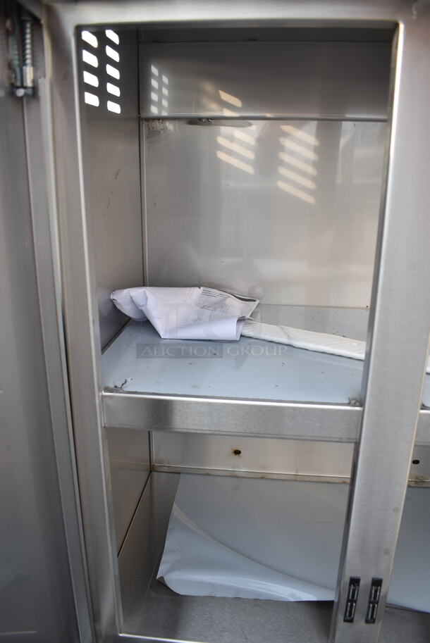 BRAND NEW SCRATCH AND DENT! Regency 600WCH1524 24" Stainless Steel Wall Cabinet with Hinged Doors - Image 4 of 5