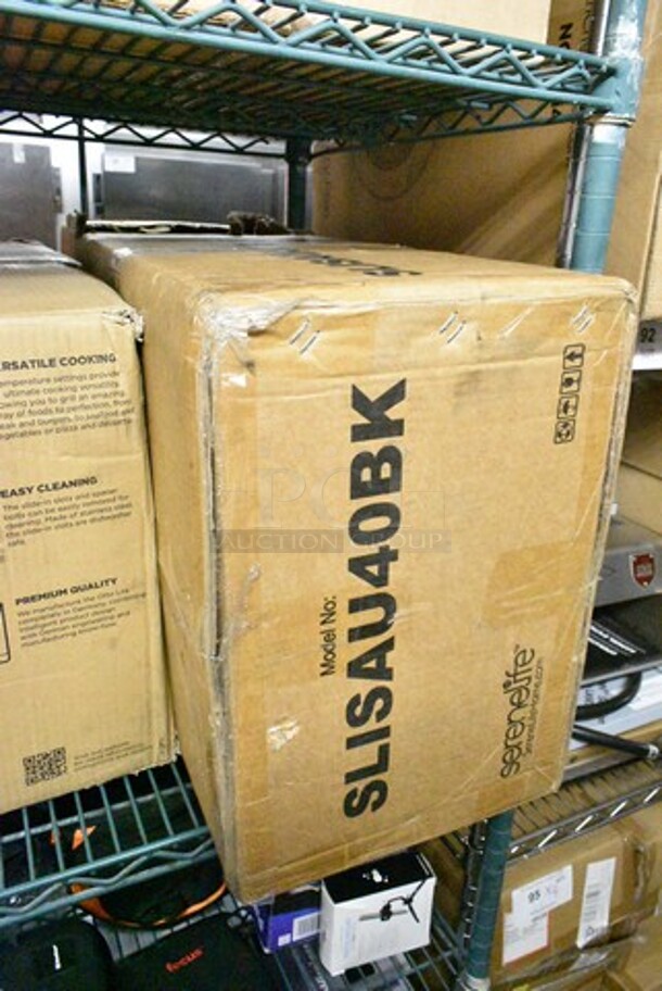 5 Various Items Including SereneLife SLISAU40BK Compact Portable Steam Sauna, Otto Grill, 2 Aputure Bags, Round Skillet. 5 Times Your Bid!  - Image 2 of 12