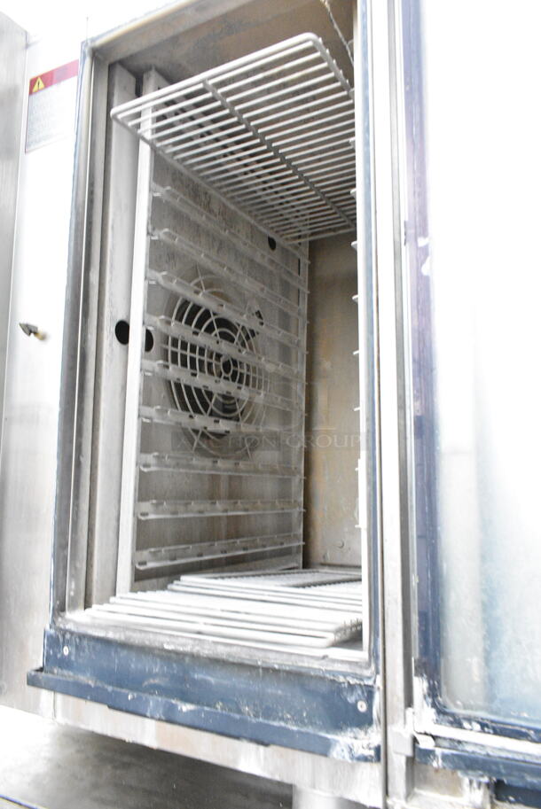 2 2018 Alto Shaam CTP10-10E Stainless Steel Commercial Electric Powered Combi Convection Oven. 208-240 Volts, 3 Phase. 2 Times Your Bid!  - Image 4 of 5