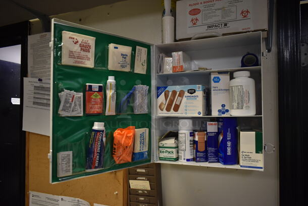 ALL ONE MONEY! Lot of First Aid Kit, Bodliy Fluids Kit and Pledge. (dish room) - Image 4 of 4