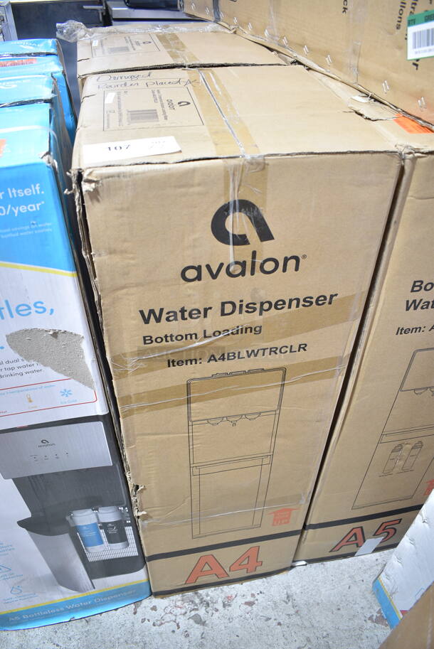 2 BRAND NEW IN BOX! Avalon A4BLWTRCLR Stainless Steel Bottom Loading Water Cooler. 115 Volts, 1 Phase. 2 Times Your Bid! - Image 2 of 4