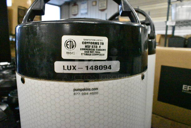 4 Luxus Stainless Steel Coffee Server Satellite. 4 Times Your Bid!  - Image 12 of 12