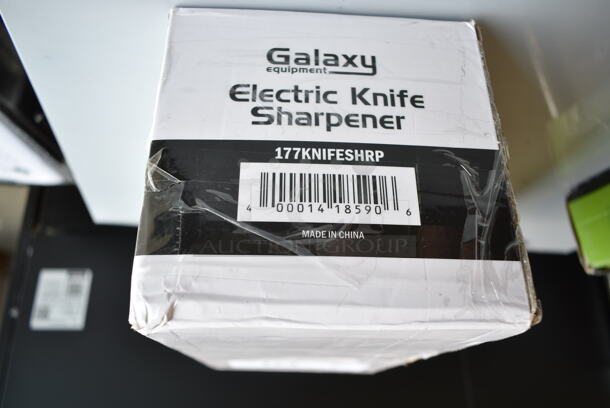 BRAND NEW SCRATCH AND DENT! Galaxy 177KNIFESHRP 2-Stage Standard-Duty Electric Knife Sharpener. Tested and Working! - Image 3 of 3