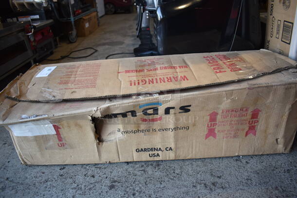 BRAND NEW IN BOX! Mars LPN236-1UA-OB Metal Low Profile Air Curtain. 115 Volts, 1 Phase. 36x8x9 - Image 5 of 6