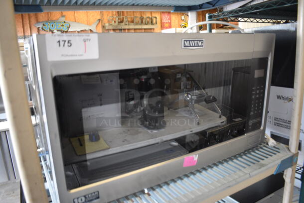 BRAND NEW! 2022 Maytag Stainless Steel Microwave Oven w/ Plate. 120 Volts, 1 Phase. 30x16x17 - Image 3 of 8
