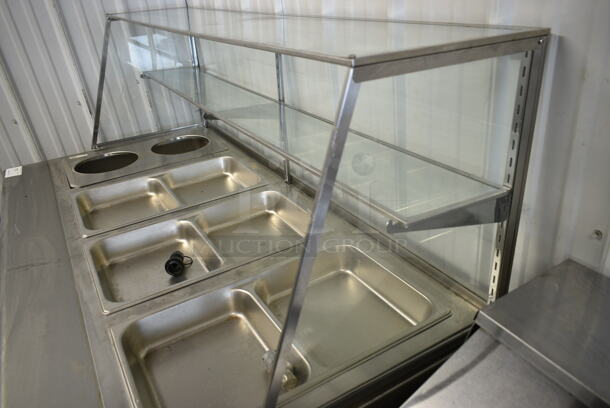 Wells MOD-400 Stainless Steel Commercial Electric Powered Steam Table. 208/240 Volts.  - Image 3 of 8
