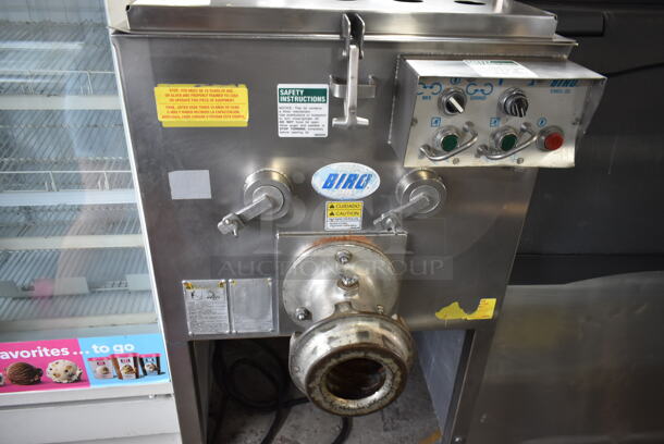 Biro 8325 Stainless Steel Commercial Meat Mixer Grinder on Commercial Casters. 208 Volts,  - Image 3 of 6
