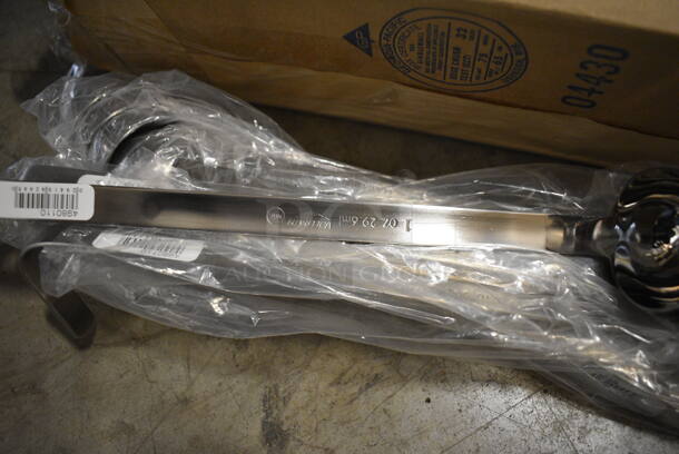 8 BRAND NEW IN BOX! Vollrath Stainless Steel 1 oz Ladles. 11". 8 Times Your Bid! - Image 3 of 4