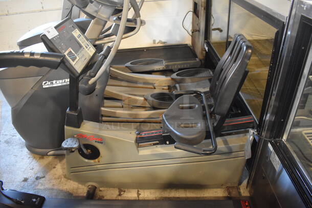 Life Fitness Life Cycle 9100R Metal Commercial Floor Style Stationary Exercise Bicycle. 24x52x50. Tested and Does Not Power On - Image 2 of 7