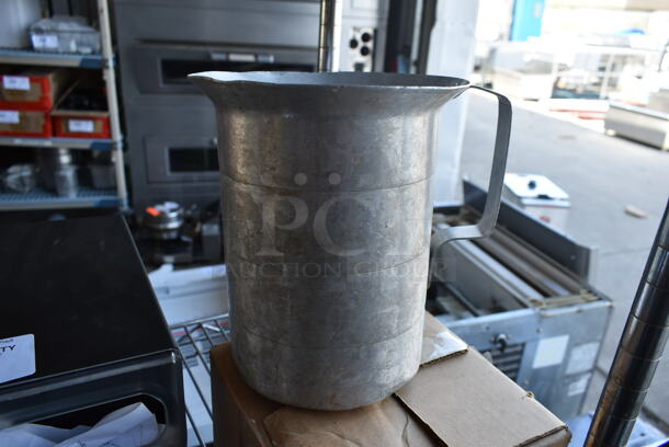 ALL ONE MONEY! Lot of Metal and Poly Pitcher - Image 3 of 3