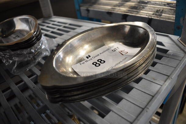 15 Metal Single Serving Casserole Dishes. 8.5x4.5x1.5. 15 Times Your Bid! - Image 2 of 3