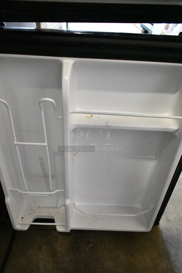 Haier Metal Mini Cooler w/ Freezer. 115 Volts, 1 Phase. Tested and Powers On But Does Not Get Cold
 - Image 5 of 6