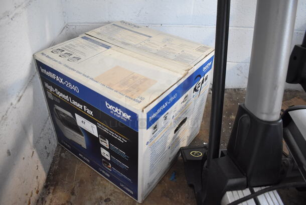 IN ORIGINAL BOX! Brother IntelliFAX 2840 Countertop Laser Fax Machine. - Image 5 of 5