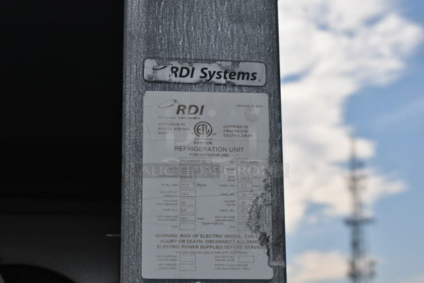 16'x8'x9' Bally Walk In Cooler Box w/ RDI PC2999MOP-3E 208-230 Volt, 3 Phase Compressor and 2 Evaporator Fans. Picture of the Unit Before Removal Is Included In the Listing. Information Provided By The Consignor But Not Verified By PCI Auctions. - Image 6 of 8