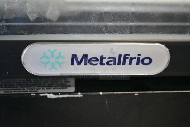 Metalfrio NG28CHC Metal Commercial Single Door Reach In Cooler Merchandiser. 115 Volts, 1 Phase. Tested and Working!  - Image 2 of 4
