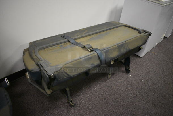 2 Black Leather Two Passenger Seat .  2 Times Your Bid! (Main Building) - Image 4 of 6
