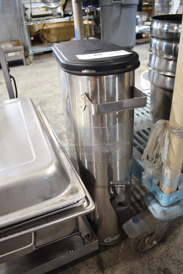 3 Items; Chafing Dish, Curtis Stainless Steel Beverage Holder Dispenser and Dolly. 3 Times Your Bid! - Image 2 of 8