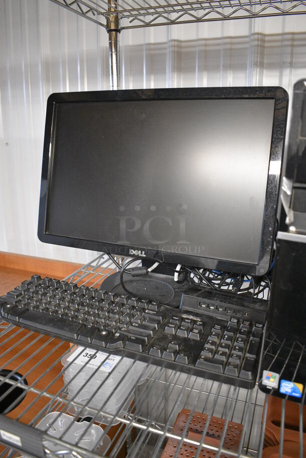 Dell 19" Computer Monitor w/ Dell Computer Tower and Keyboard - Image 3 of 4