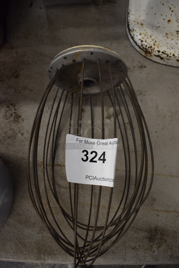Metal Commercial Whisk Attachment for Hobart Mixer. 7x7x13 - Image 2 of 3