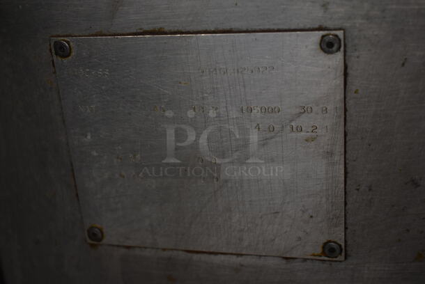 Pitco Frialator 40C+SS Stainless Steel Commercial Floor Style Natural Gas Powered Deep Fat Fryer w/ 2 Metal Fry Baskets. 105,000 BTU. - Image 7 of 9