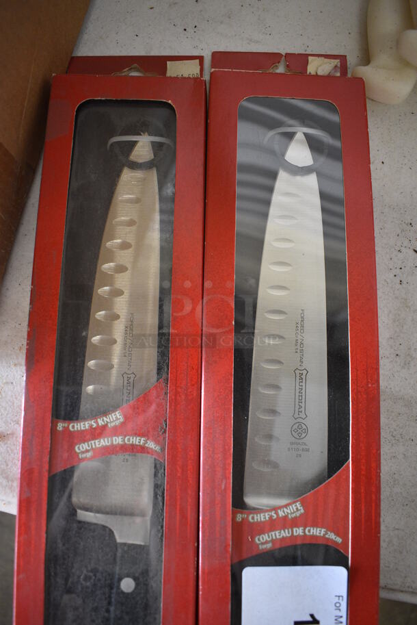2 BRAND NEW IN BOX! Mundial Stainless Steel Chef Knives. 13.5". 2 Times Your Bid! - Image 2 of 3